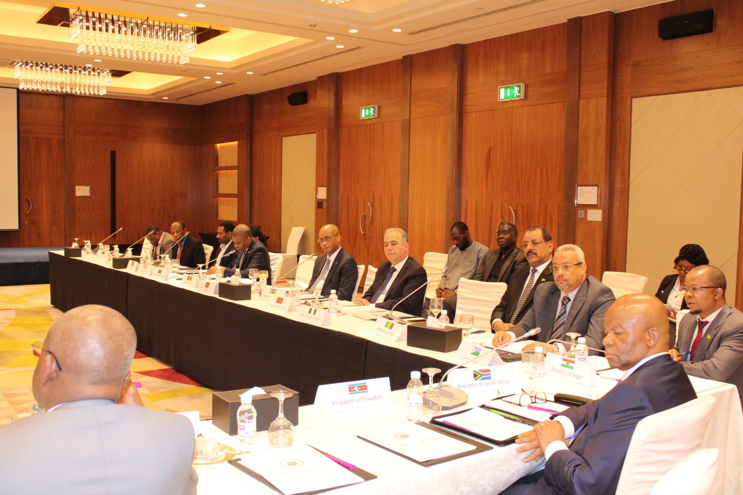 مشاركة سعادة السفير في إجتماع سفراء المجموعة الإفريقية المعتمدين لدى دولة الكويت